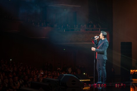 Nikos Vertis in Bucharest on february 2024