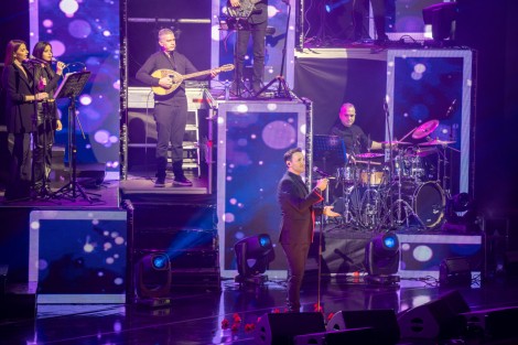 Nikos Vertis in Bucharest on february 2024