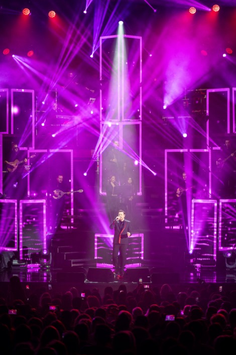Nikos Vertis in Bucharest on february 2024