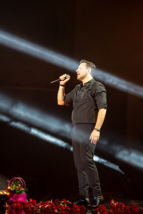 Nikos Vertis in Bucharest on february 2024