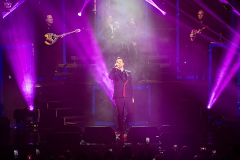 Nikos Vertis in Bucharest on february 2024