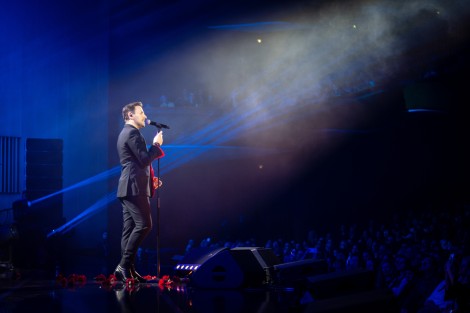 Nikos Vertis in Bucharest on february 2024