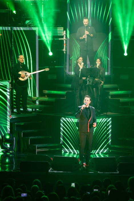 Nikos Vertis in Bucharest on february 2024