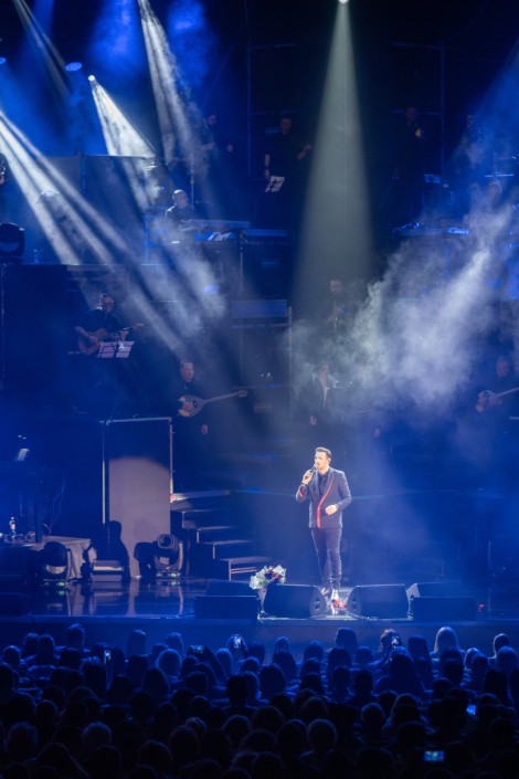 Nikos Vertis in Bucharest on february 2024