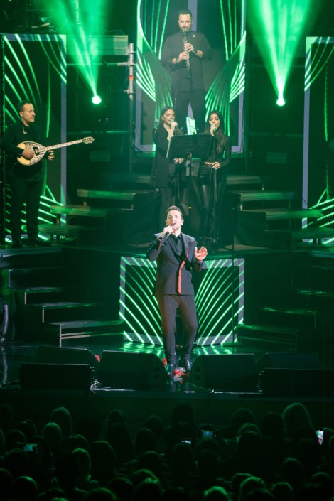 Nikos Vertis in Bucharest on february 2024