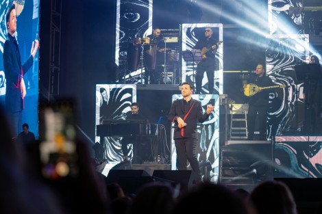 Nikos Vertis in Bucharest on february 2024
