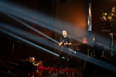 Nikos Vertis in Bucharest on february 2024