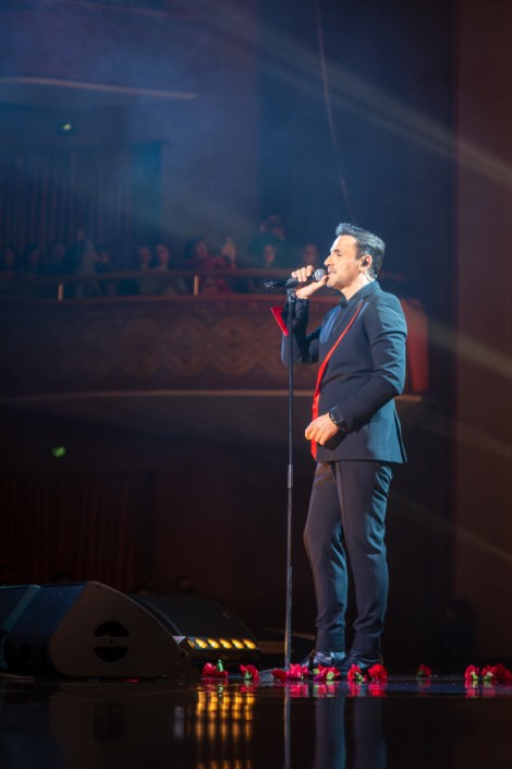 Nikos Vertis in Bucharest on february 2024
