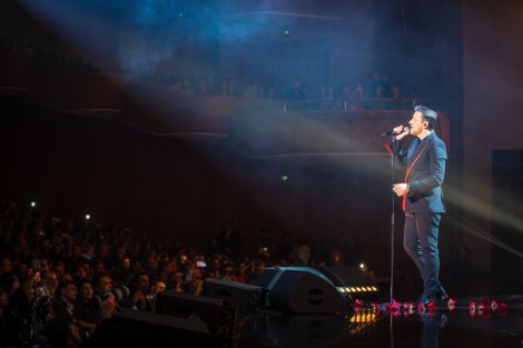Nikos Vertis in Bucharest on february 2024