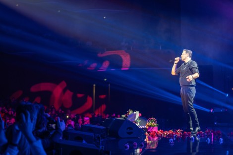 Nikos Vertis in Bucharest on february 2024