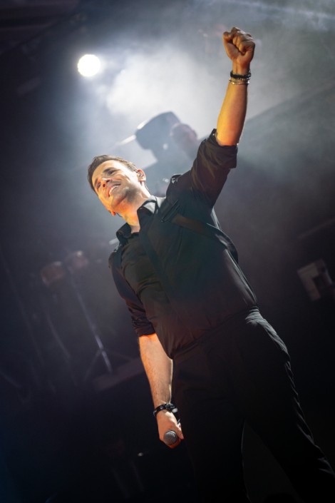 Nikos Vertis in Bucharest on february 2024