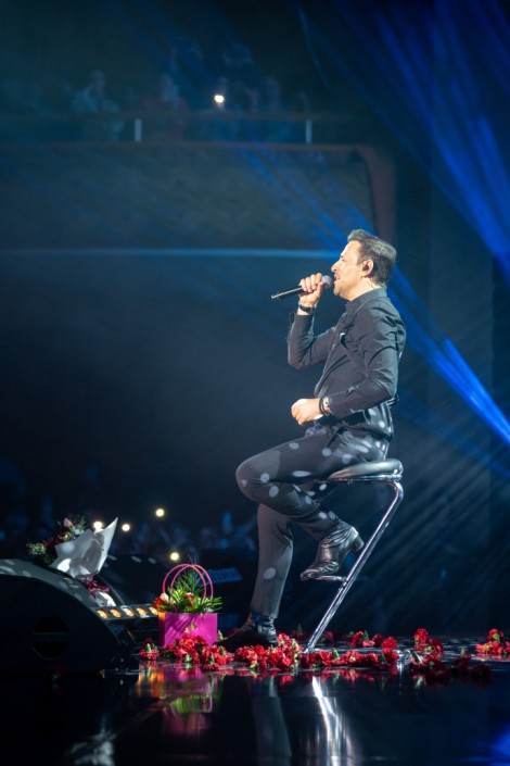 Nikos Vertis in Bucharest on february 2024