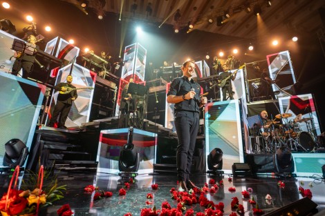 Nikos Vertis in Bucharest on february 2024