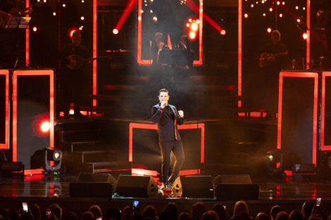 Nikos Vertis in Bucharest on february 2024
