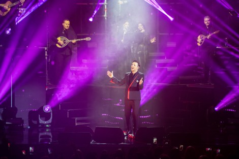 Nikos Vertis in Bucharest on february 2024