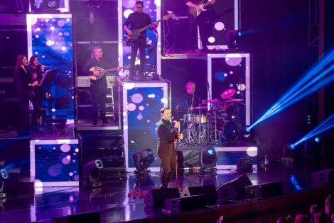 Nikos Vertis in Bucharest on february 2024