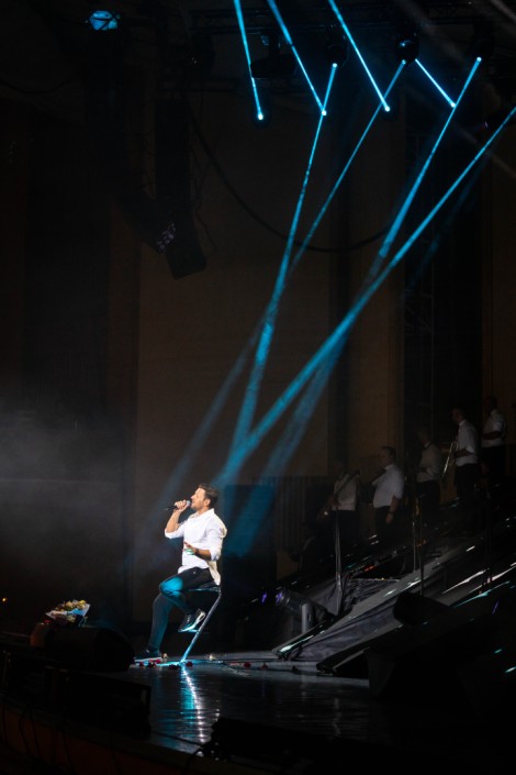Nikos Vertis in Bucharest on october 2022