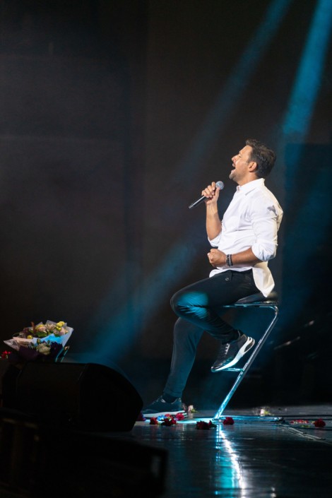 Nikos Vertis in Bucharest on october 2022