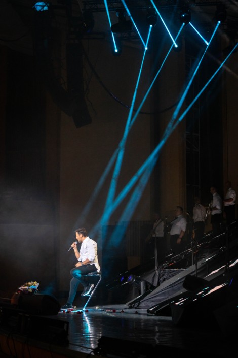Nikos Vertis in Bucharest on october 2022
