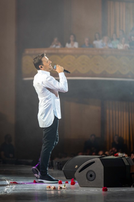 Nikos Vertis in Bucharest on october 2022