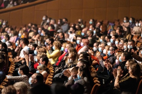 Public in Bucharest on december 2021