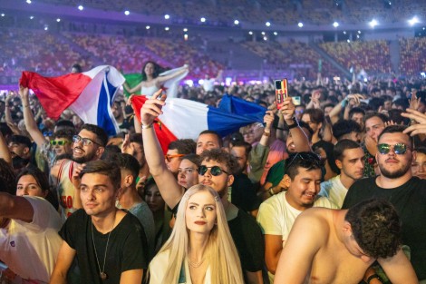 Public in Bucharest on june 2022