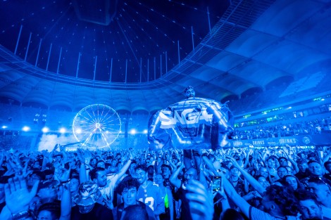 Public in Bucharest on june 2022
