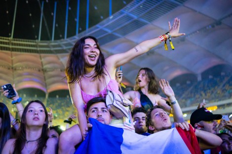Public in Bucharest on june 2022