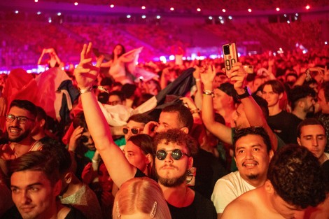 Public in Bucharest on june 2022