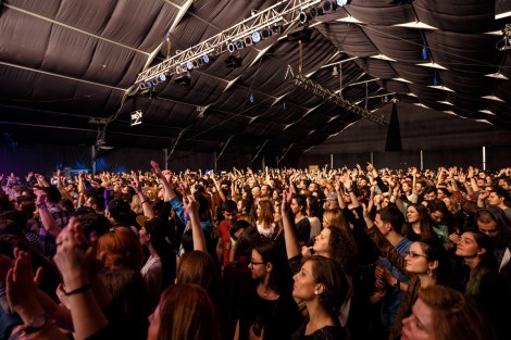 Public in Bucharest on march 2016