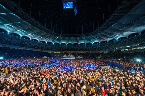 Public in Bucharest on march 2022