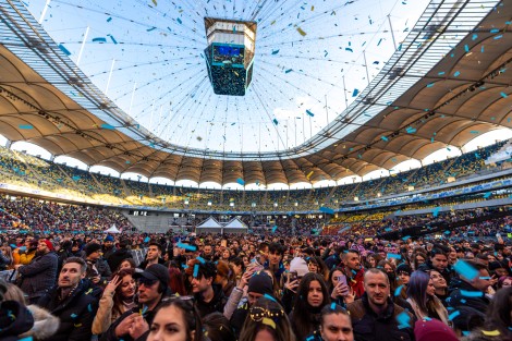 Public in Bucharest on march 2022