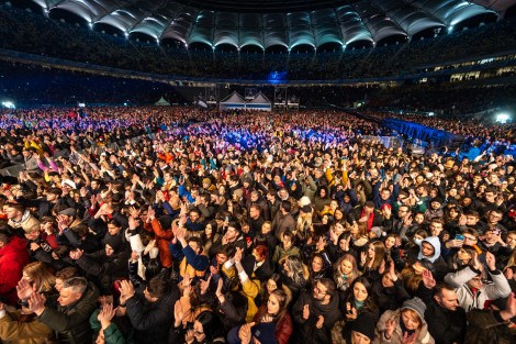 Public in Bucharest on march 2022