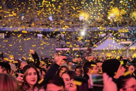 Public in Bucharest on march 2022