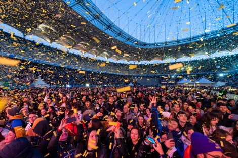 Public in Bucharest on march 2022