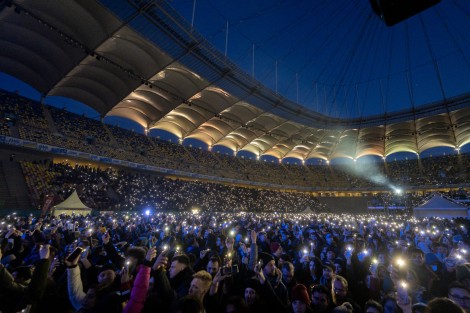 Public in Bucharest on march 2022