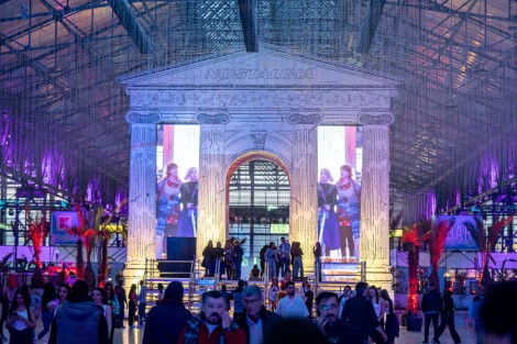 Public in Bucharest on march 2024