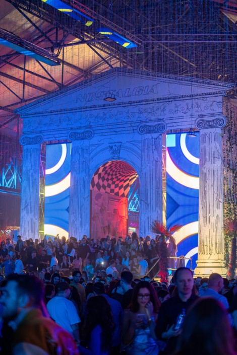 Public in Bucharest on march 2024