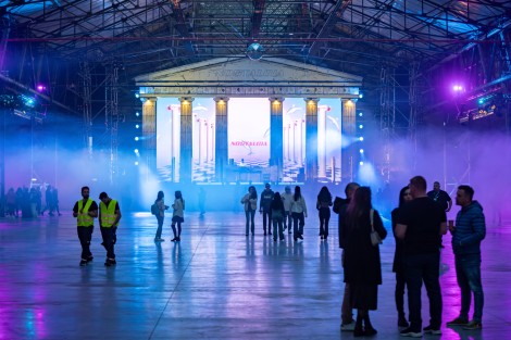 Public in Bucharest on march 2024