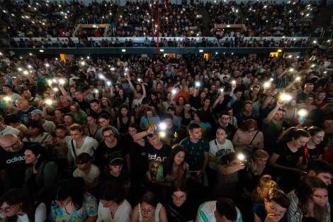 Public in Bucharest on may 2022