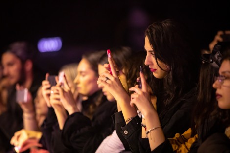 Public in Bucharest on november 2018