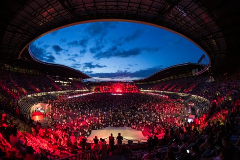 Public Cluj in Napoca on august 2016