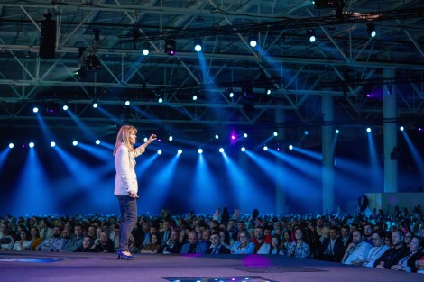 Renee Mauborgne in Bucharest on june 2023