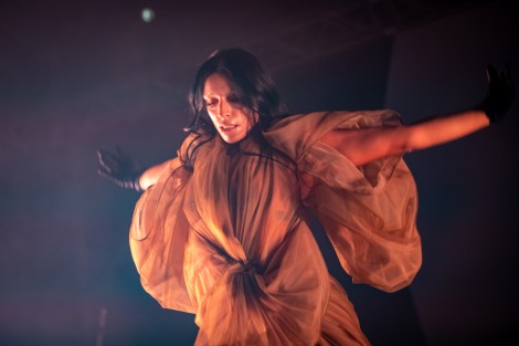 Sevdaliza in Bucharest on november 2018