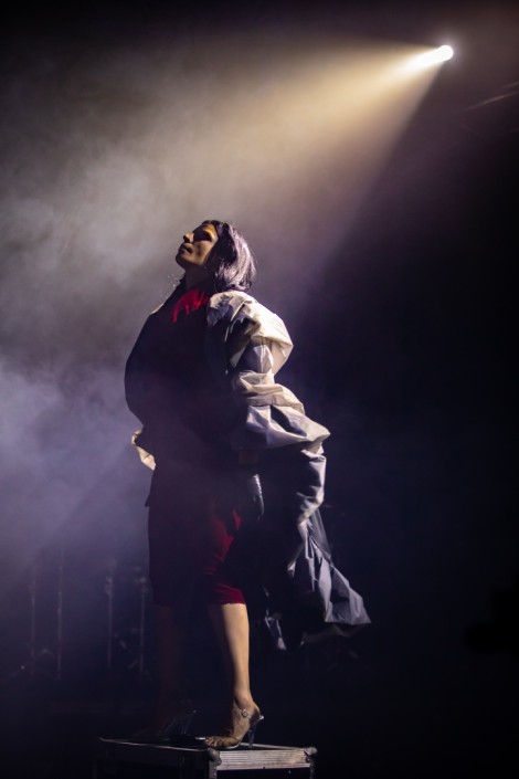 Sevdaliza in Bucharest on november 2018