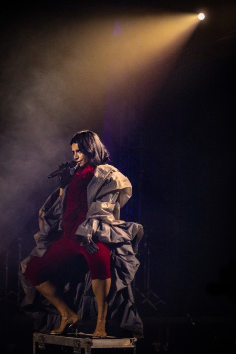 Sevdaliza in Bucharest on november 2018