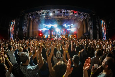 Public in Bucharest on june 2016