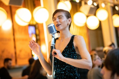 Sorina Rotaru in Bucharest on october 2022