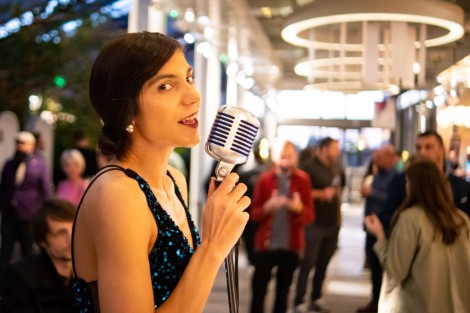 Sorina Rotaru in Bucharest on october 2022