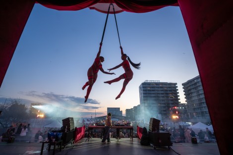 Sylvain Armand in Mamaia on may 2026